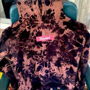 A Cool Tie Dyed Sweat Shirt.